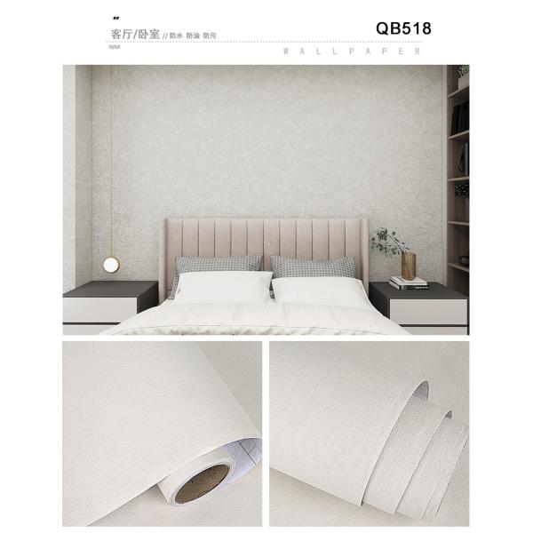 Blue Pink Cloth Fabric Wallpaper Waterproof Cloth Wallpaper For Wall