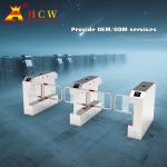 HCW 1mm Thickness Controlled Access Turnstiles Half Height Turnstile 53cm Lane