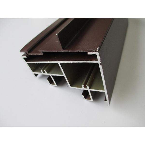 American Style Wardrobe Aluminium Profile 6063 - T5 Rust Color Painted