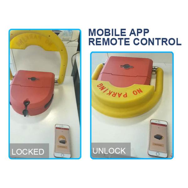 Automatic Car Parking Barrier Lock Bluetooth Remote Control IP68 Protection Level