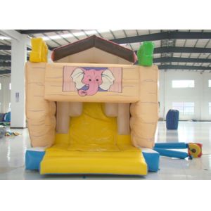 Common Elephant Animals Pirate Ship Inflatable Slide Children cute inflatable