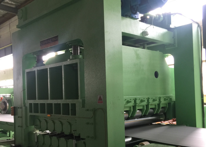 China Robust Construction Cut To Length Line Machine 260 Mm Leveler Shaft Diameter wholesale