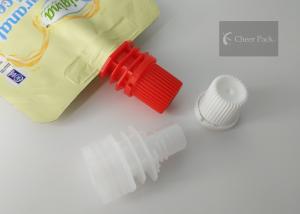China Plastic Closure Twist Spout Cap Food Grade For Automatic Filling Machine on sale