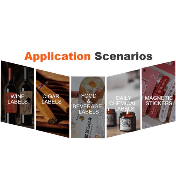 Synthetic Paper Adhesive Label Sticker Daily Chemical Shower Shampoo Care Sticky Label Stickers