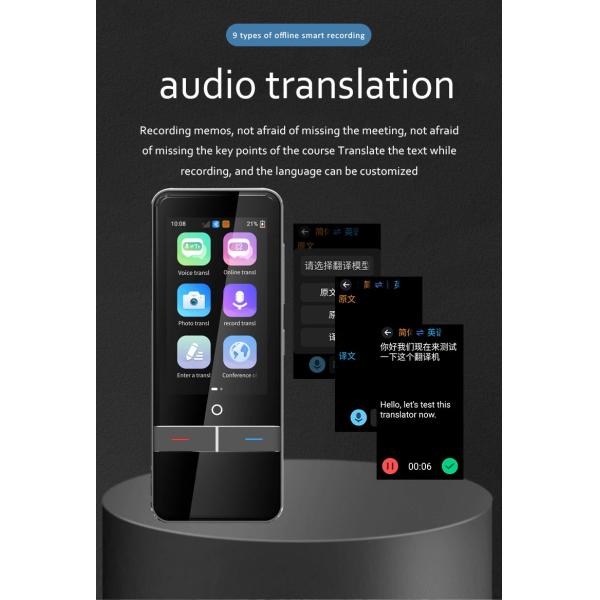 139 Multinational Languages Translating Device Audio Language Translator Offline