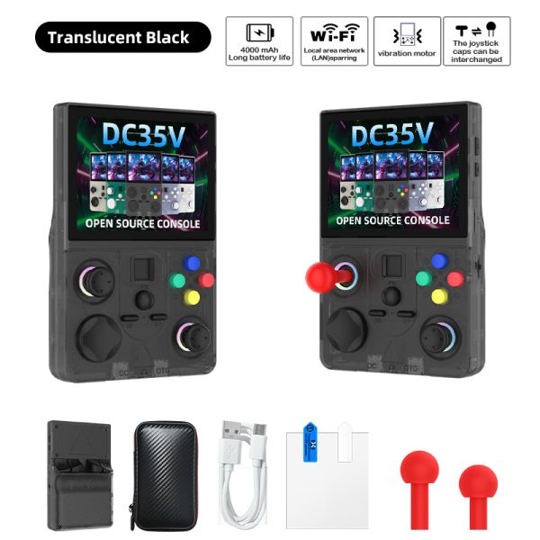 Retro Handheld Game Console DC35V With 4000mAh Battery WlFl Online Fighting Open-Source Linux System