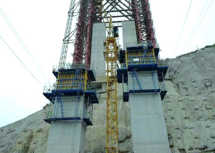 High - Rise Self Climbing Formworkmulti Floor Vertical Concrete Elements