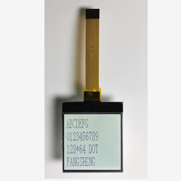 Custom Dot Matrix FSTN LCM Display Module , 128x64 Pixels Graphic COG LCD Module