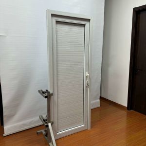 China PVC Hinged Door Customized Door Modern Design Good Sound Insulation wholesale