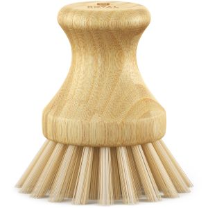 China Wooden Washing Dish Odm Kitchen Cleaning Brush Scrubber 6x7.8x6cm wholesale