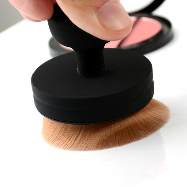 Seamless Look Black Liquid Foundation Brush Thoughtfully Crafted Great