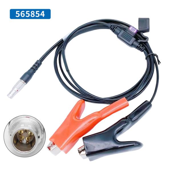565854 565856 Data Cable for Surveying Total Station to External Power 5PIN and 8PIN Wire to Alligator