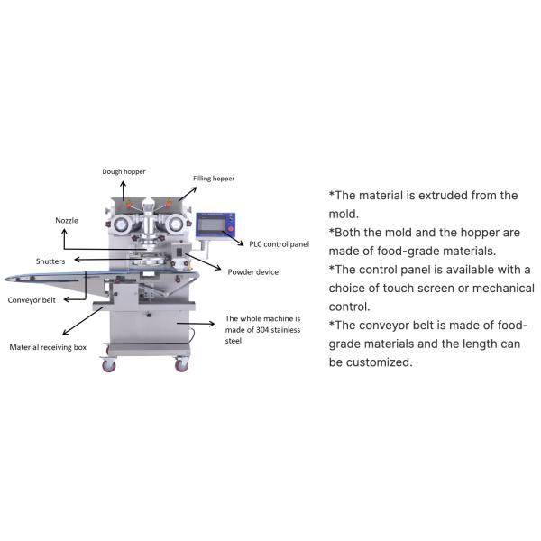 Automatic Easy To Operate SUS304 Stuffed Energy Dates Balls Making Machine