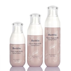China frosted Empty Plastic Bottles For Lotion Screen Printing Biodegradable wholesale