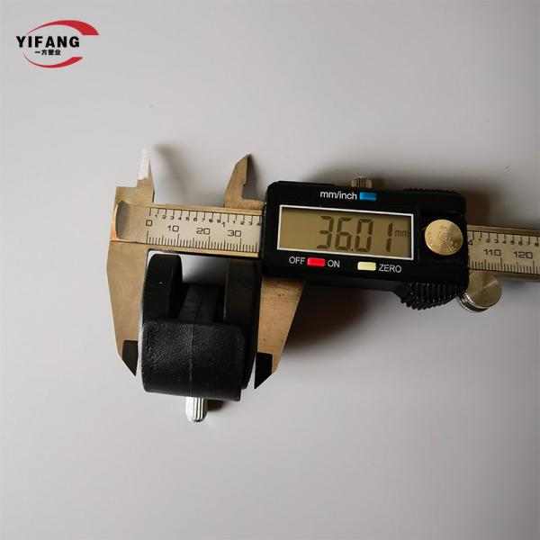 Plug In Nylon Universal Rolling Chair Wheels , Desk Chair Wheels Eco Friendly