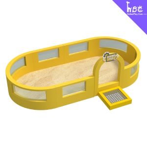 China Portable Weather-Resistant Sand Pit with Bench Seats wholesale