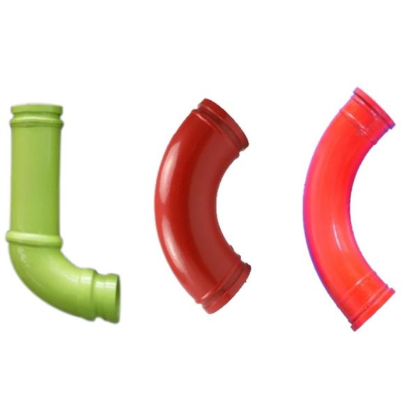 DN100 Concrete Pump Reducer Pipe Putzmeister 6'' To 5"L1200 Tapered Metal Pipe