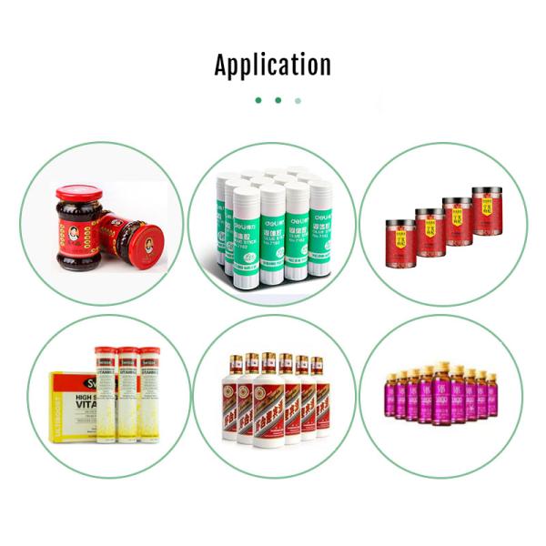 220V Semi-automatic Label Printing Machine for Round Plastic Bottles Durable Design