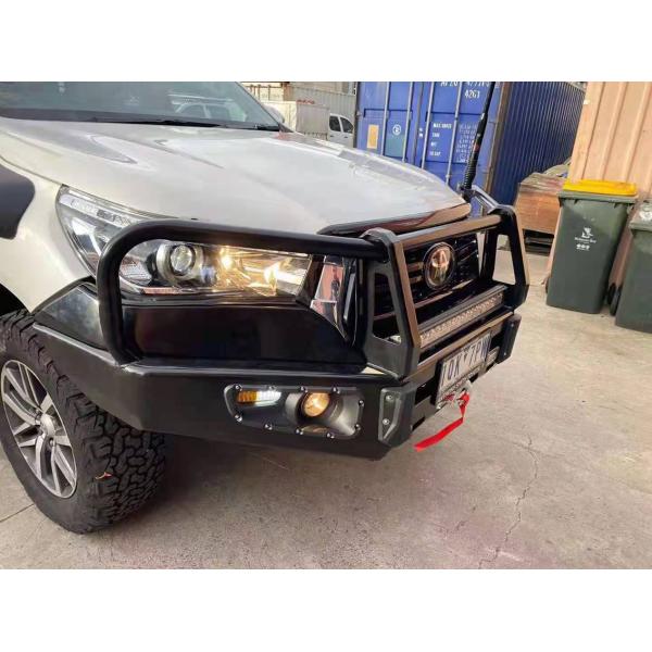 High- Powder Coating Steel Front Bumper for Toyota Hilux Winch Bull Bar Auto Parts