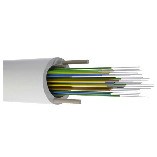 2-144core Ftth 200N GJFH Indoor Riser Optical Cable