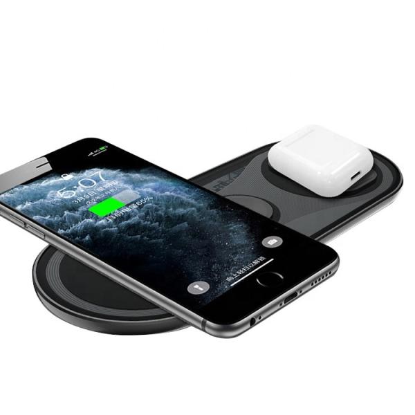 Quality 3 In 1 Qi Certified Desktop Wireless Charger For Apple Watch Series SE for sale