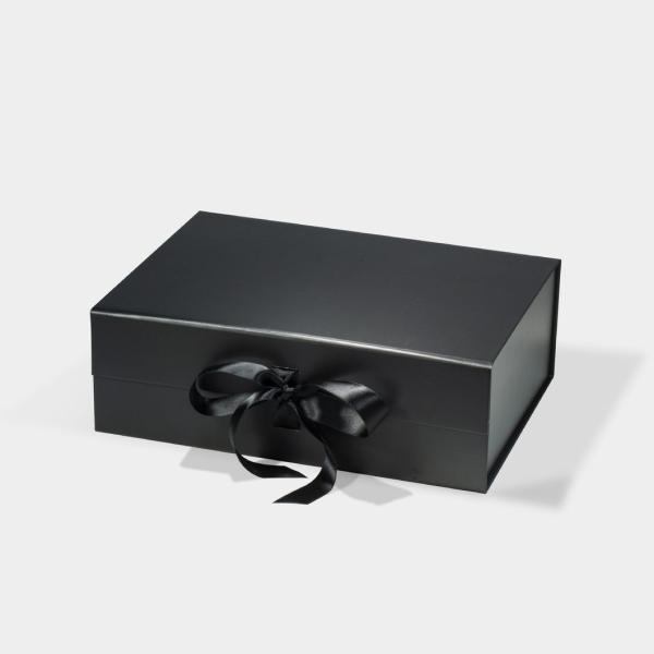 Foldable Rigid Cardboard Box With Magnetic Closure Paper Gift Box For Watch Wedding Party
