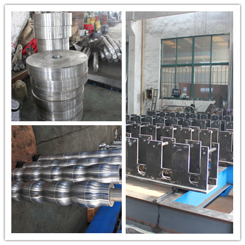 Custom Downspout And Elbow Forming Machine For Downspout / Down Pipe