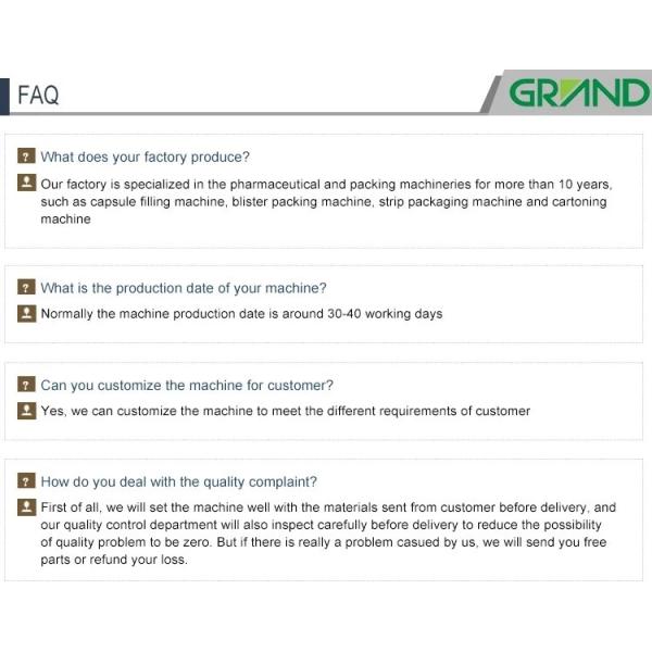 Capsule Blister Packaging Equipment , Pharmacy Blister Packaging Machine