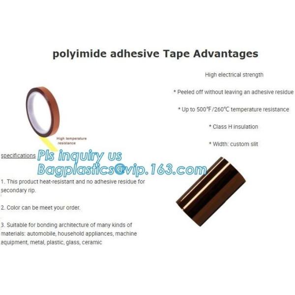 Pet Double Sided Adhesive Tape Red Mopp Film Has High Temperature Resistance