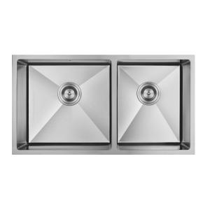 780*430mm Nickel Handmade Kitchen Sink Commercial Grade