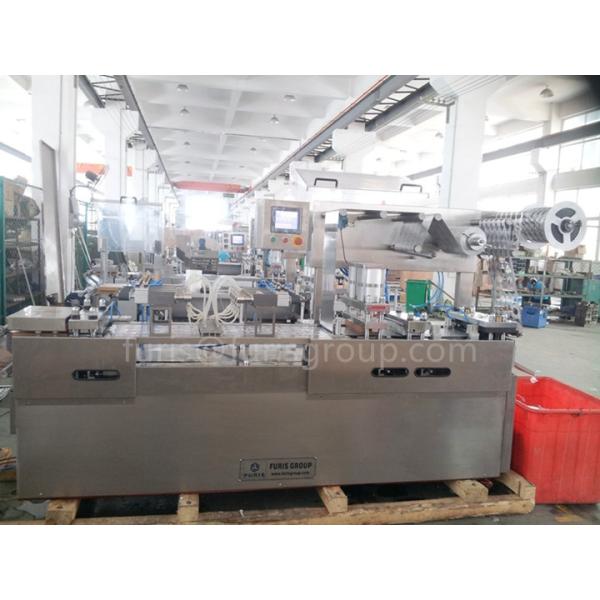 Blister Pack Sealing Machine / Blister Packaging Machine With Peristaltic Pump For All Kinds Liquid