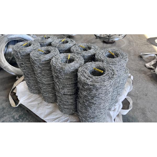 Hot Dipped Galvanized Fencing High Tensile Barbed Wire 1.6Mm 300M