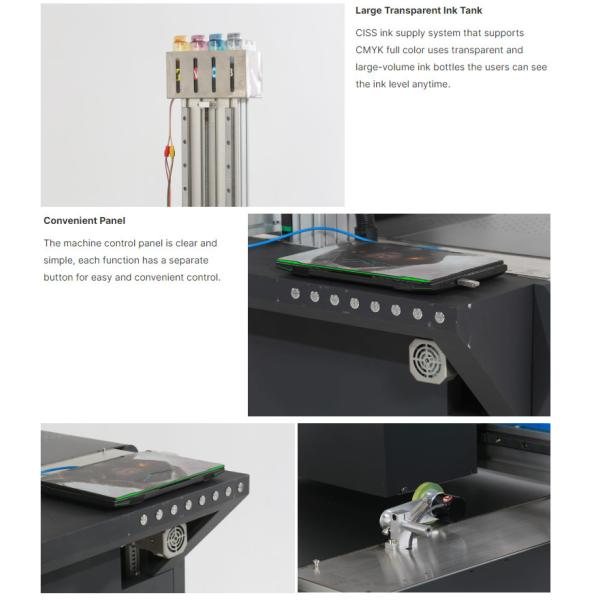 Carton One Pass Digital Corrugated Box Printer Single Pass Printer Food Pack Packaging Pizza Box