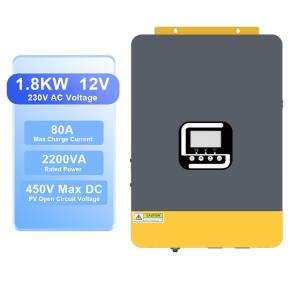 China 12V 2200VA MPPT Hybrid Solar Inverter Pure Sine Wave on sale