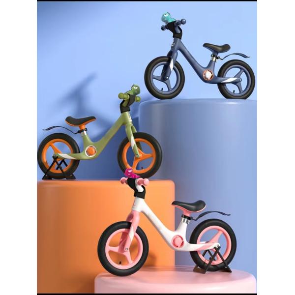 Customization Pink Public Balance Bike Adjustable Balance Bike Abrasion Resistant