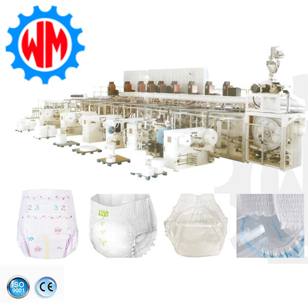China High Efficiency Full Servo Baby Diaper Production Line with Intelligent Packaging System wholesale