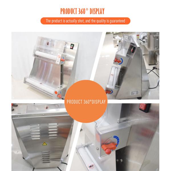 Pizza Knead And Pressure Machine Stainless Steel 30cm Dough Roller table one type