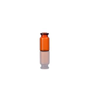 2ml empty amber low borosilicate tubular glass vial