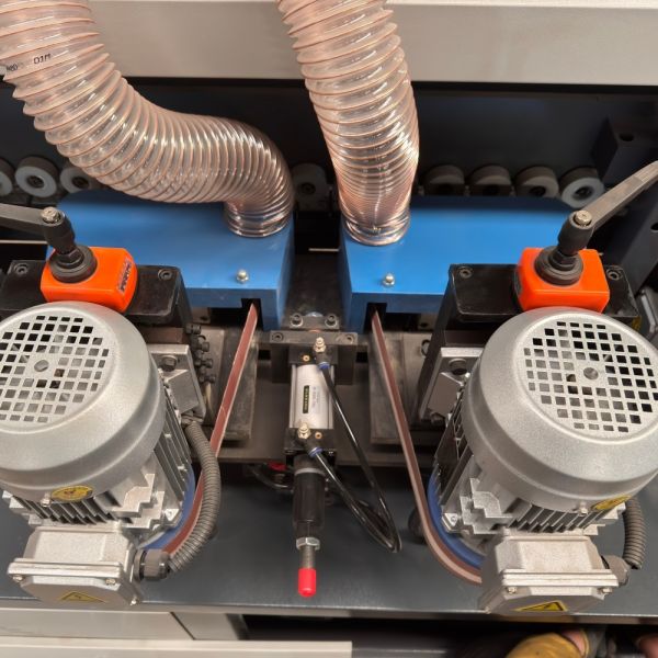 32KW Dual Spindles Wood Sanding Machine For Panel Furniture