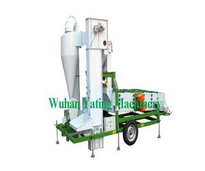 China Professional Grain Cleaning Equipment  Soybean Cleaner With Single Air Screen wholesale