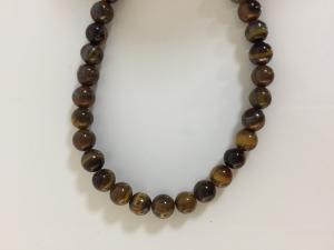 China gemstone round beads tiger-eye on sale