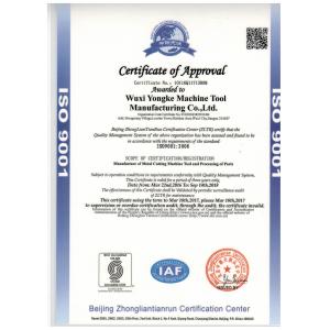 Wuxi Maixing International Trade Co., Ltd. Certifications