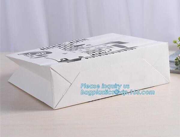 Custom Your Own Logo Design Printed Durable Shopping Carrier Packing 210Gsm Clothes Art Coated Paper Bag, bagease packag