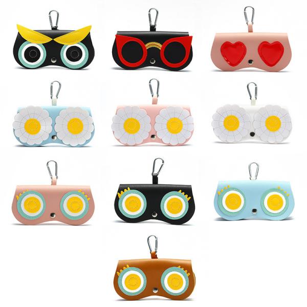Pouch Travel Portable Cute Cartoon Glasses Case Glasses Protective Box Bag Eyewear Accessories