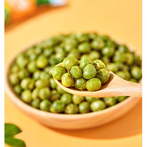Fried Wasabi Green Peas