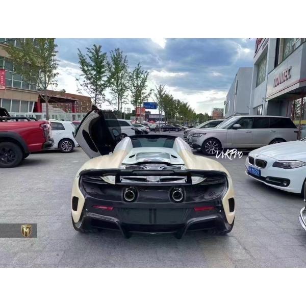 Car Front Bumper Carbon Parts for Mclaren Mp4 12C 625c 650S Upgrade to 675LT Style Body Kit