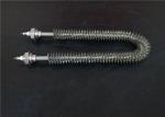 Long Lifetime Finned Air Heater Finned Heating Elements Easy Maintain