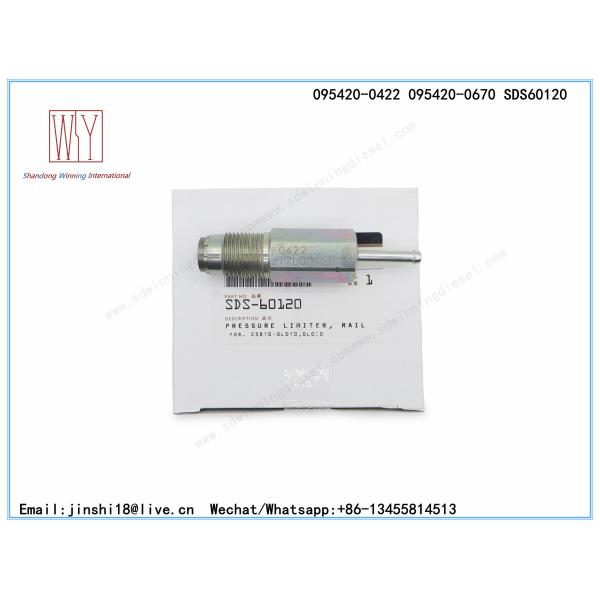 DENSO GENUINE AND BRAND NEW DIESEL COMMON RAIL FUEL RAIL HIGH PRESSURE RELIEF VALVE, PRESSURE LIMITER 095420-0422, 09542