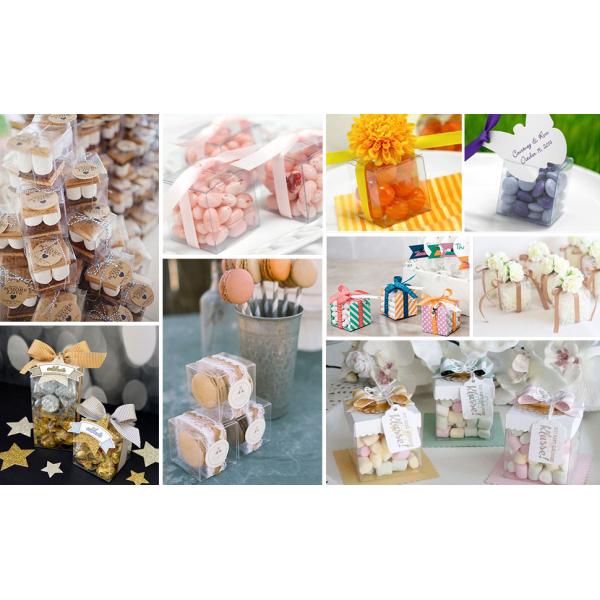 Packaging Boxes Fragrance Agent Stickers Plastic Box Aromatherapy PET Clear Box, Transparent Boxes, Candy Box, Clear Gif