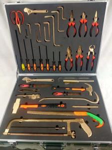 China 36 Piece Non Magnetic EOD Tool Kit Explosion Proof Beryllium Bronze Material on sale